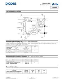 PAM8008DR Datasheet Page 3