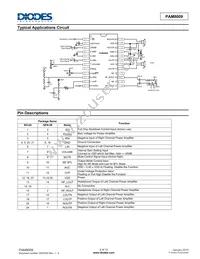 PAM8009DHR Datasheet Page 2