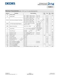 PAM8012AZN Datasheet Page 4