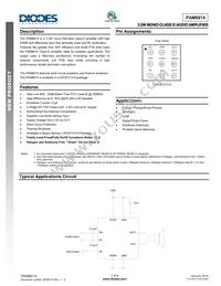 PAM8014AZR Datasheet Cover