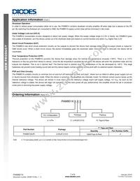 PAM8014AZR Datasheet Page 7