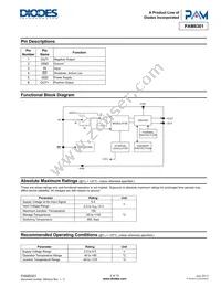 PAM8301AAF Datasheet Page 2