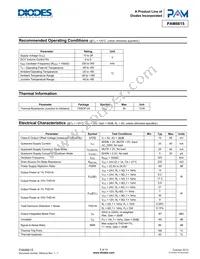 PAM8615RHR Datasheet Page 5