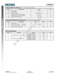 PAM8904EGPR Datasheet Page 3