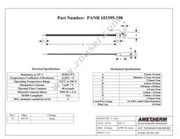 PANR 103395-198 Datasheet Cover