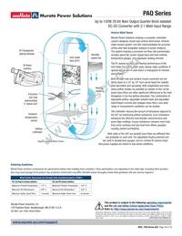 PAQ-29/5-D48PB-C Datasheet Page 16