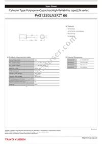 PAS1230LN2R7166 Datasheet Cover