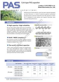 PAS311HR-VG1 Datasheet Cover