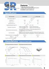 PAS409HR-VA5R Datasheet Page 5