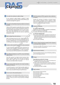 PAS409HR-VA5R Datasheet Page 11