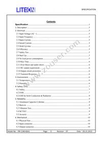 PB-1240-6SA0 Datasheet Page 3