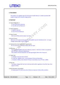 PB-1240-6SA0 Datasheet Page 5