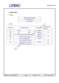 PB-1240-6SA0 Datasheet Page 7