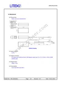 PB-1240-6SA0 Datasheet Page 10