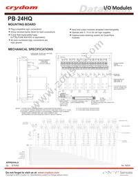 PB-24HQ Datasheet Cover