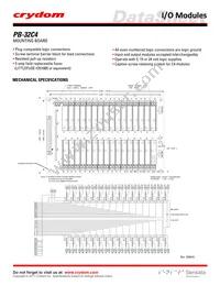 PB-32C4 Datasheet Cover