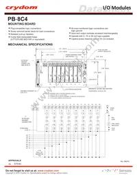 PB-8C4 Datasheet Cover