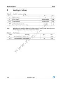 PB137ACV Datasheet Page 6
