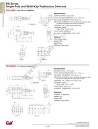 PB1KG0A2FXNS Datasheet Page 6
