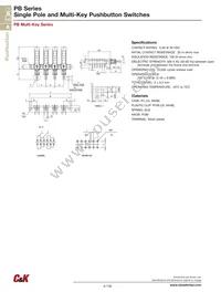PB1KG0A2FXNS Datasheet Page 8