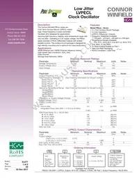 PB223-156.25M Datasheet Cover