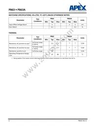 PB63DPA Datasheet Page 6