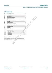 PBHV2160ZX Datasheet Page 13