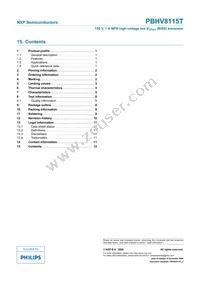 PBHV8115T Datasheet Page 13