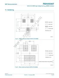 PBHV8540T Datasheet Page 10