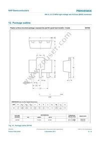 PBHV8540X Datasheet Page 10