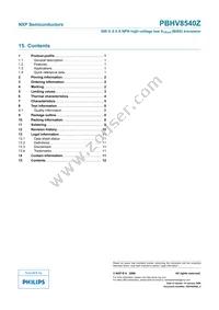 PBHV8540Z Datasheet Page 13