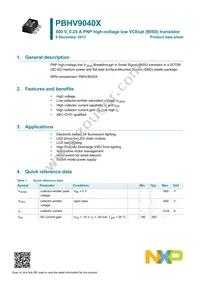 PBHV9040X Datasheet Page 2