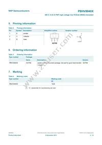 PBHV9040X Datasheet Page 3