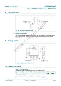 PBHV9040Z/ZLX Datasheet Page 9