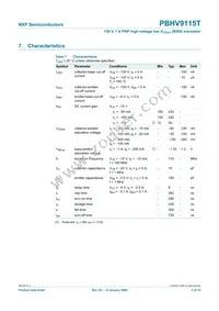 PBHV9115T Datasheet Page 6