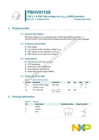 PBHV9115X Datasheet Page 2