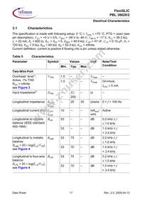 PBL38620/2SOA Datasheet Page 17