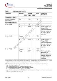 PBL38620/2SOA Datasheet Page 23