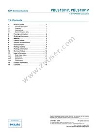 PBLS1501Y Datasheet Page 15