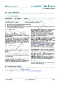 PBLS1502V Datasheet Page 14