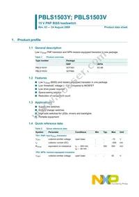 PBLS1503V Datasheet Page 2