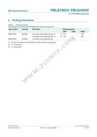 PBLS1503V Datasheet Page 12