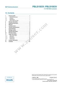 PBLS1503V Datasheet Page 15