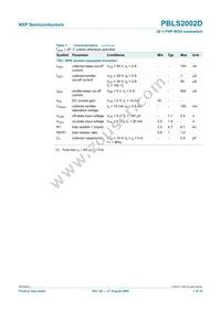 PBLS2002D Datasheet Page 8