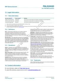 PBLS2002D Datasheet Page 16