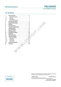 PBLS2002D Datasheet Page 17