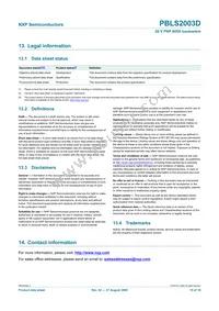 PBLS2003D Datasheet Page 16