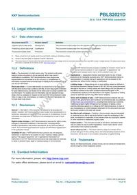 PBLS2021D Datasheet Page 16