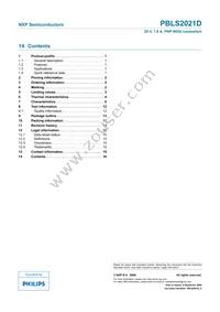 PBLS2021D Datasheet Page 17