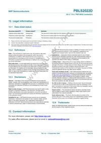 PBLS2022D Datasheet Page 16